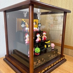 ミッキー ミニー 雛人形セットの画像