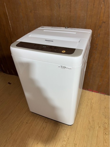 B2611 Panasonic パナソニック 縦型洗濯機 6kg 2017年製
