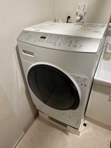 【お話中】緊急値下げ！ 美品♪ 高年次製造　2024年購入！ドラム式洗濯機　アイリスオーヤマ　自動洗剤投入機能付き！