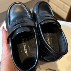 ほぼ未使用品　
16㎝　ローファーの画像