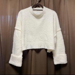 【超美品】greenparksシャギーニットの画像