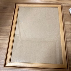 コニカ木製枠　額縁の画像