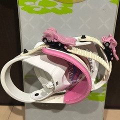 スノーボード　ビンディング　2点セットの画像