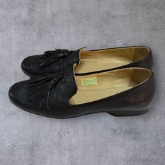 Naturalizer シューズ 本革 レザー タッセルローファー 23.5cmの画像