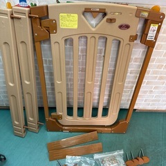 日本育児　ベビーゲイト スマートゲイトⅡプラス　ワイドパネル付きの画像