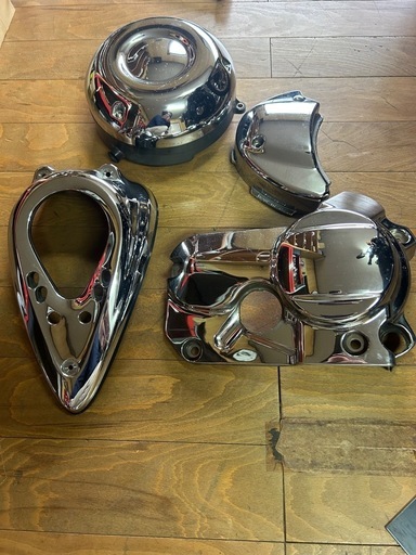 ドラッグスター400用メッキパーツ