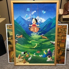 ディズニー パズル 額つきの画像