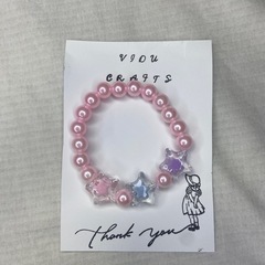 ハンドメイドアクセサリーまとめ売り（ヘアピン・バングル・キーホルダー）の画像