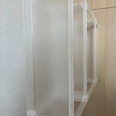 キャスター付隙間収納棚　幅16センチの画像