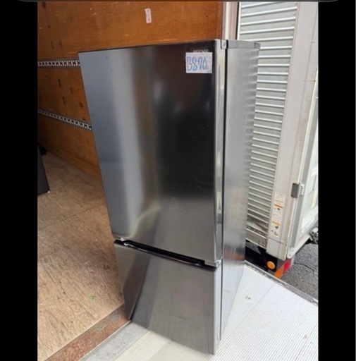 NO B870?福岡市内配送設置無料✨?REFAGE YRZ-F15LK 2ドア冷蔵庫 156L 右開き ブラック 2024年

