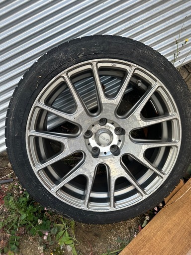 18インチ 8.5J ホイール スタッドレス 4本