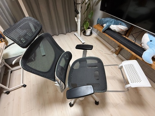 【お話中】新生活！　高機能フルメッシュ オフィスチェア！(同時購入でお値引き)