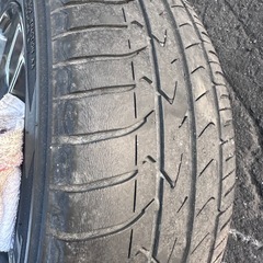 日産　セレナ　純正メッキアルミ　16インチ　タイヤ付　195/60R16の画像