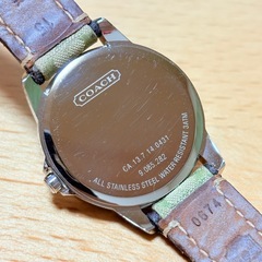 coach コーチ 稼働品 レディース腕時計の画像