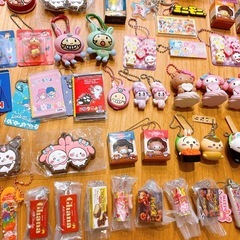 お菓子キーホルダー　ミニチュアの画像