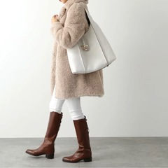 TOD'S トッズ Tタイムレス トートバッグ ホーボー ショルダーバッグの画像