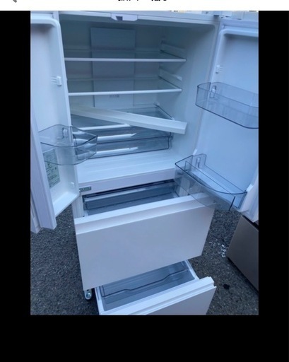 NO B850?福岡市内配送設置無料✨?ツインバード HR-E935W 4ドア冷蔵庫 背伸びせず使える冷蔵庫 354L ホワイト HR