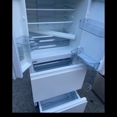 NO B850🌈福岡市内配送設置無料✨🌈ツインバード HR-E935W 4ドア冷蔵庫 背伸びせず使える冷蔵庫 354L ホワイト HRE935W 2022年の画像