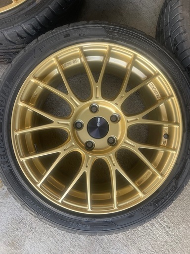 【H】ENKEI PFM1 17インチ 8.0J +48 5H PCD100 KENDA KR20 235/40R17 2024年製(