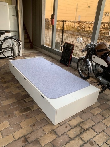 IKEA NORDLI 収納ベッド＋ARKREHAMNマットレス