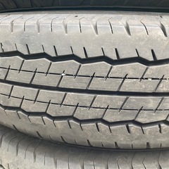 DUNLOP 195/80R15 25年製 夏タイヤの画像