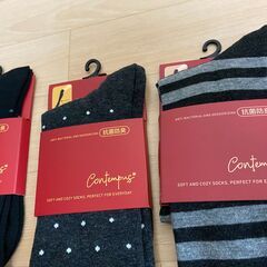 新品【3枚組】ニーハイソックスCONTEMPUSレディースの画像