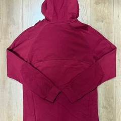 美品 PUMA フルジップパーカー レッド ASIA XLサイズ　KEEPS YOU DRY の画像