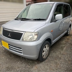 三菱ekワゴン　キーレス純正アルミ修復無し車検対応可能の画像