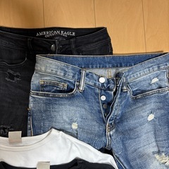 カナダグースダウン、AVIREXロンT、ミニマルデニム、アメリカンイーグルスデニムの画像