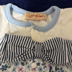 前開き　半袖カバーオール　70サイズの画像