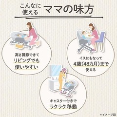 Aprica アップリカ ユラリズム スマート AB Be LIMITED (クラウングレー) ハイローチェア ゆらリズムの画像