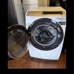 NO B843🌈福岡市内配送設置無料✨🌈ドラム式洗濯乾燥機 ビッグドラム ホワイト BD-SV110EL-W [洗濯11.0kg /乾燥6.0kg /ヒーター乾燥(水冷・除湿タイプ) /左開き]2020年の画像