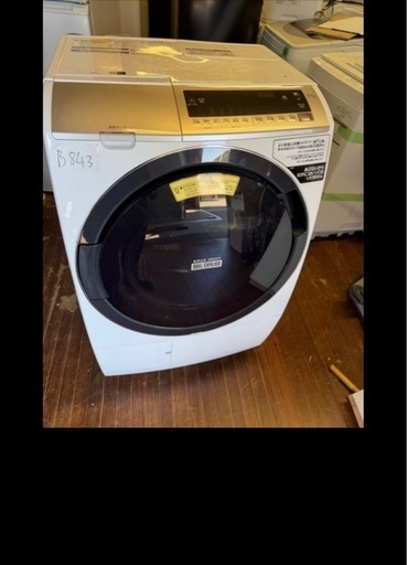 NO B843?福岡市内配送設置無料✨?ドラム式洗濯乾燥機 ビッグドラム ホワイト BD-SV110EL-W [洗濯11.0kg /乾