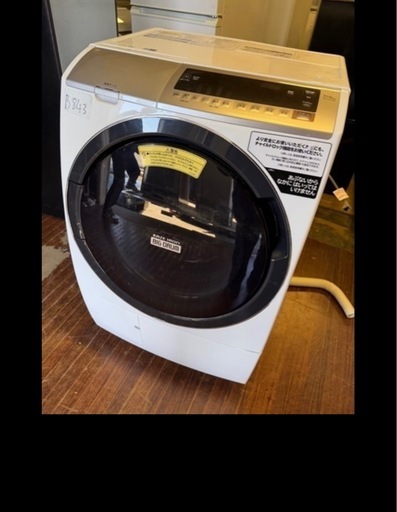 NO B843?福岡市内配送設置無料✨?ドラム式洗濯乾燥機 ビッグドラム ホワイト BD-SV110EL-W [洗濯11.0kg /乾
