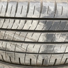 DUNLOP 215/55R17 25年製　夏タイヤ　バリ溝　バリ山の画像