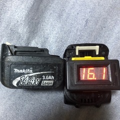 マキタ14vインパクトドライバTD161D中古オリジナルハウジングの画像