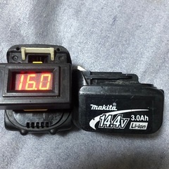 マキタ14vインパクトドライバTD161D中古オリジナルハウジングの画像