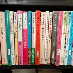 小説一冊50〜100円①の画像