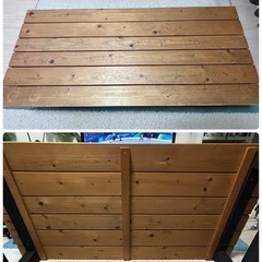 【急募】3/6まで出品！木製　ローテープル　座卓　　の画像