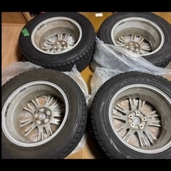【美品】インフィニティ純正ホイールスタッドレスタイヤの画像