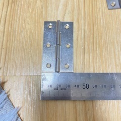 ステンレス蝶番10枚の画像