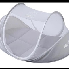 西川ベビーベッド簡易折り畳みミッフィーの画像