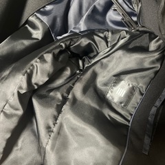 SUIT SELECTの黒のステンカラー（バルマカーン）ロングコート※早い者勝ちの画像