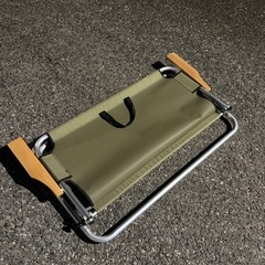 コールマン リラックスフォールディングベンチ　オリーブ　折りたたみ式の画像