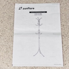 👛paypay対応😊コートハンガー😄ポールハンガーラック⚜️😄の画像