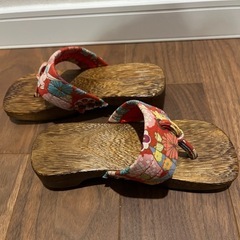 子供　キッズ　下駄　サンダル　17.5cmの画像