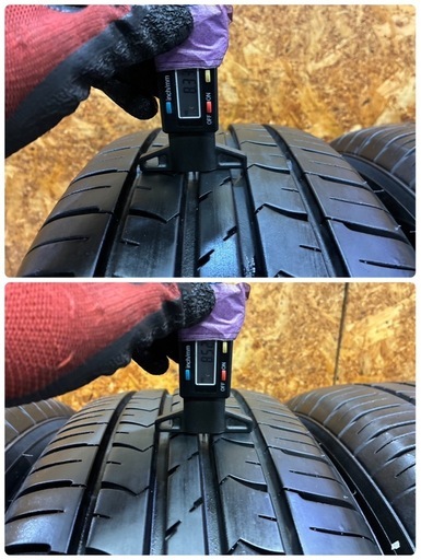 215/60R16?2023年製?グッドイヤーサマータイヤ4本セット?エフィシェントグリップエコ?サマータイヤ深溝‼️エスティマ、カム