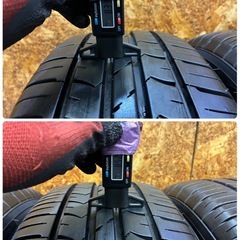 215/60R16🌈2023年製🌈グッドイヤーサマータイヤ4本セット🌈エフィシェントグリップエコ🌈サマータイヤ深溝‼️エスティマ、カムリ、オデッセイ、ヴェゼル、フォレスター等🌈Oの画像