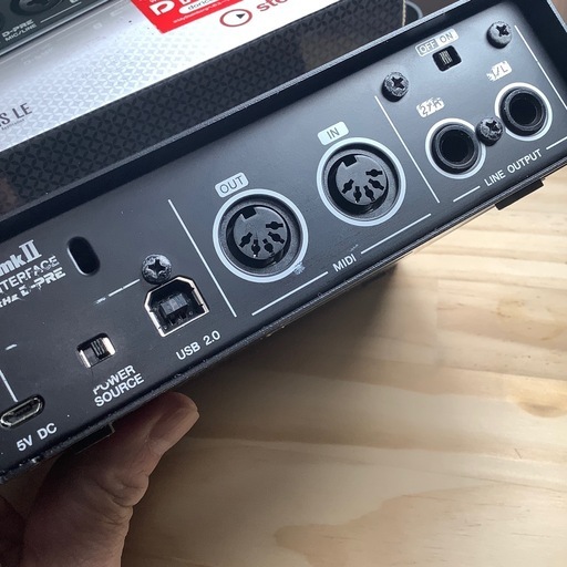 steinberg UR22Mk2 オーディオインターフェース本体ケーブルのみ Steinberg オーディオインターフェースUR22mk2