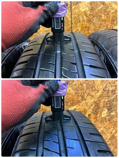 205/65R15?ダンロップサマータイヤ?日本製深溝4本セット?エコタイヤ?O